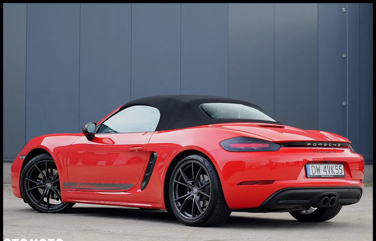 Porsche 718 Boxster cena 362900 przebieg: 14000, rok produkcji 2023 z Świdnica małe 781